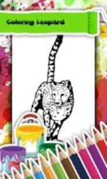 Leopard Coloring Book游戏截图1