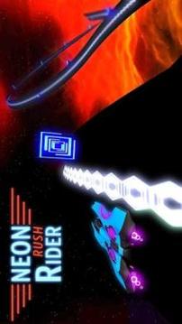 Neon Rush Rider 3D游戏截图1