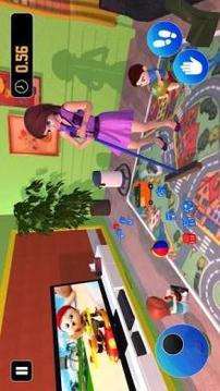 Happy Family Siblings Baby Care Nanny Mania Game游戏截图3