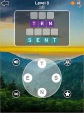 Word Link Game Puzzle - WordCrossy With Friends游戏截图3