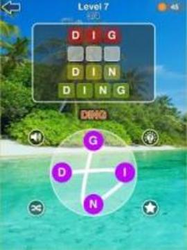 Word Link Game Puzzle - WordCrossy With Friends游戏截图2