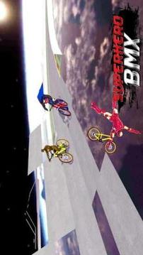 Spiderhero BMX Bicycle Stunt Superheroes Games游戏截图4