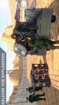 Military Truck Simulator Game 3D: Cargo Transport游戏截图5
