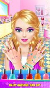 Nail Salon Girl Games游戏截图2