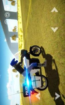 Motorbike vs Police : Criminal Escape Simulator 3D游戏截图3