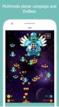 Chicken Shooting Infinity Space War游戏截图4