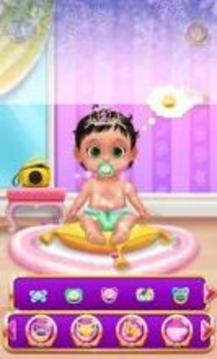 Ice Royal Princess Baby Care * Babysitting games *游戏截图3