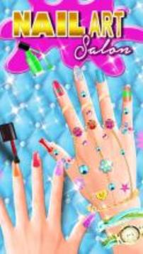 Nail Salon Girl Games游戏截图1