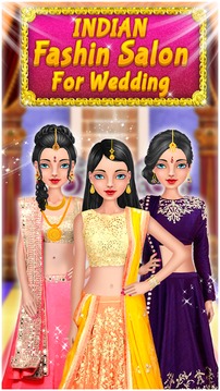 Indian Fashion Salon For Wedding游戏截图1