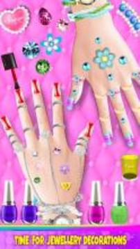 Nail Salon Girl Games游戏截图4