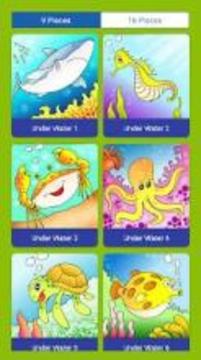 Sea Animal Puzzle游戏截图4