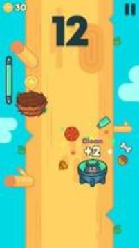 Jumping Bird–Angry Rocket Birdie游戏截图1