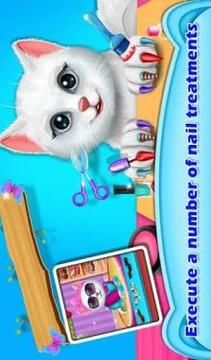 My Kitty Beauty Salon Furry Makeover Game游戏截图3