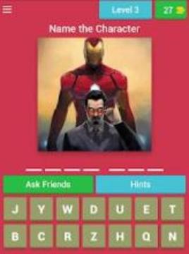 Ultimate Super Heroes and Villans Quiz游戏截图1