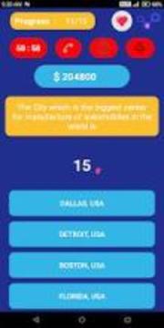 Millionaire Quiz 2018 - Trivia Quiz for Family游戏截图2