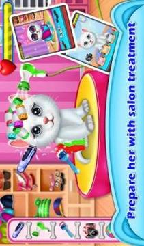 My Kitty Beauty Salon Furry Makeover Game游戏截图5