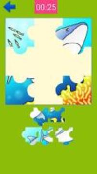 Sea Animal Puzzle游戏截图1