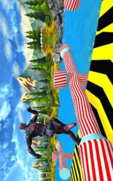 Supehero Water Park Games: Stunt Man Run 3D游戏截图1