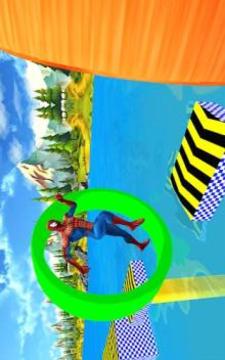 Supehero Water Park Games: Stunt Man Run 3D游戏截图2