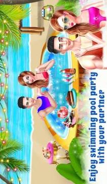 Princess Swimming Pool Party游戏截图1