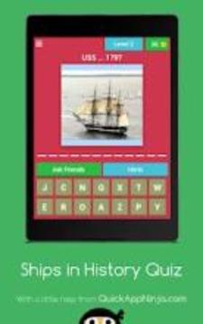 Ships in History Quiz游戏截图5