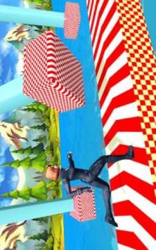 Supehero Water Park Games: Stunt Man Run 3D游戏截图3