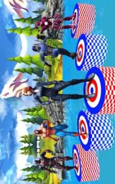 Supehero Water Park Games: Stunt Man Run 3D游戏截图5