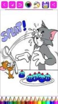 Tom and Jerry coloring游戏截图3