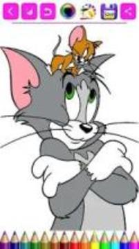 Tom and Jerry coloring游戏截图5