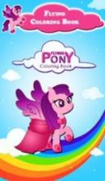 Baby Pony Kids Coloring Book游戏截图1