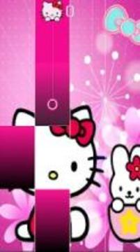 Pink Kitty Piano Tiles 2018游戏截图2