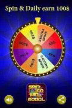 Spin to Win - Daily Earn $100游戏截图4