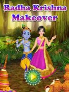 Radha Krishna - Gopi Doll Krishna Fashion Salon游戏截图5