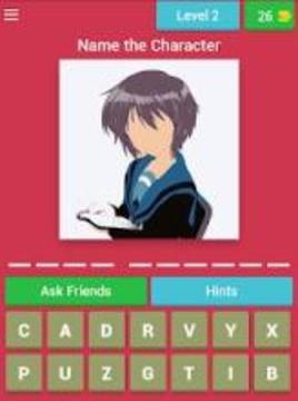 Name the Anime Character Quiz游戏截图2