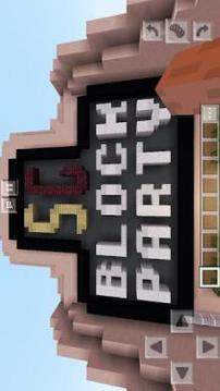 New Colorful Block Party. Map for MCPE游戏截图1