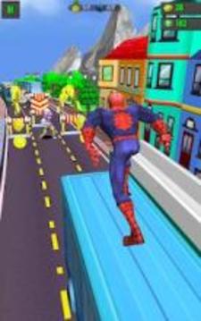 Subway Spider-Run Adventure World 2游戏截图5