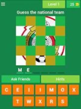 Guess The Football National Team - Badge游戏截图4