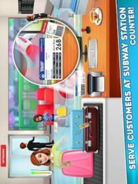 Subway Train Cash Register ATM Cashier Games游戏截图2