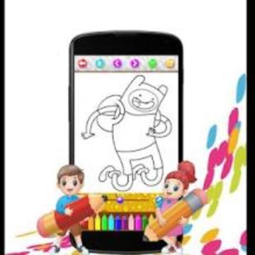 Adventure Time: Coloring Book游戏截图1