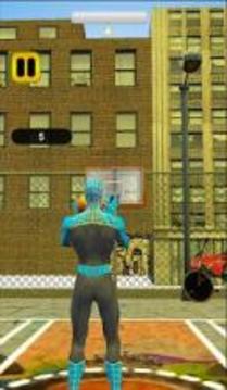 Real Star Spider Street Hero Basketball Champion游戏截图3