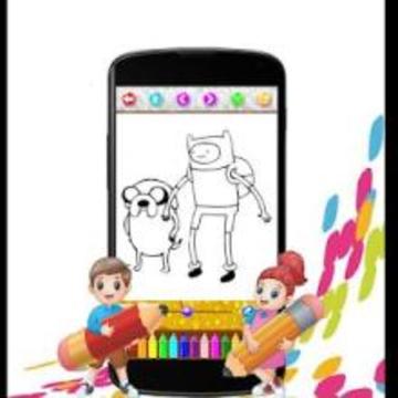 Adventure Time: Coloring Book游戏截图2