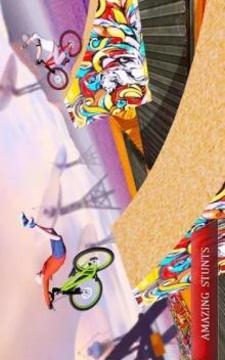 Parkour Heroes: BMX Stunt Bike Tournament游戏截图2