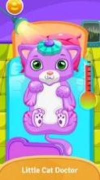 Kitty Cat Doctor - Pet Vet Doctor game游戏截图3