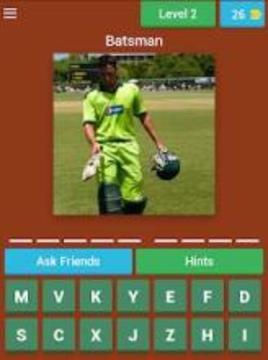 Guess the International Cricket Player游戏截图3
