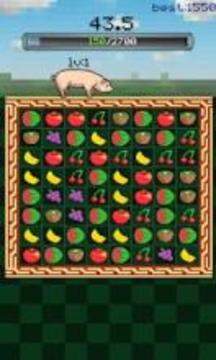 Pigs Like Fruits:Match3 Puzzle游戏截图4