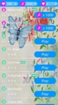 Beautiful Butterfly Piano Tiles游戏截图4