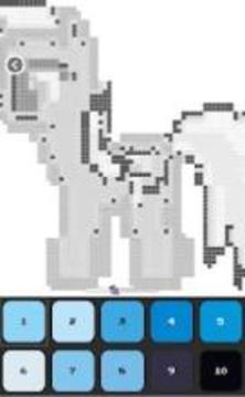 Pony Pixel Art - Unicorn Princess游戏截图1