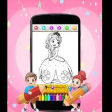 Coloring Princess Book For Kids游戏截图4