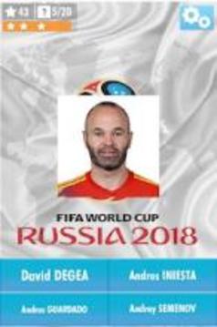 Russia World cup - Guess players游戏截图2