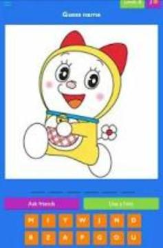 Doraemon Cartoon Quiz Game游戏截图4